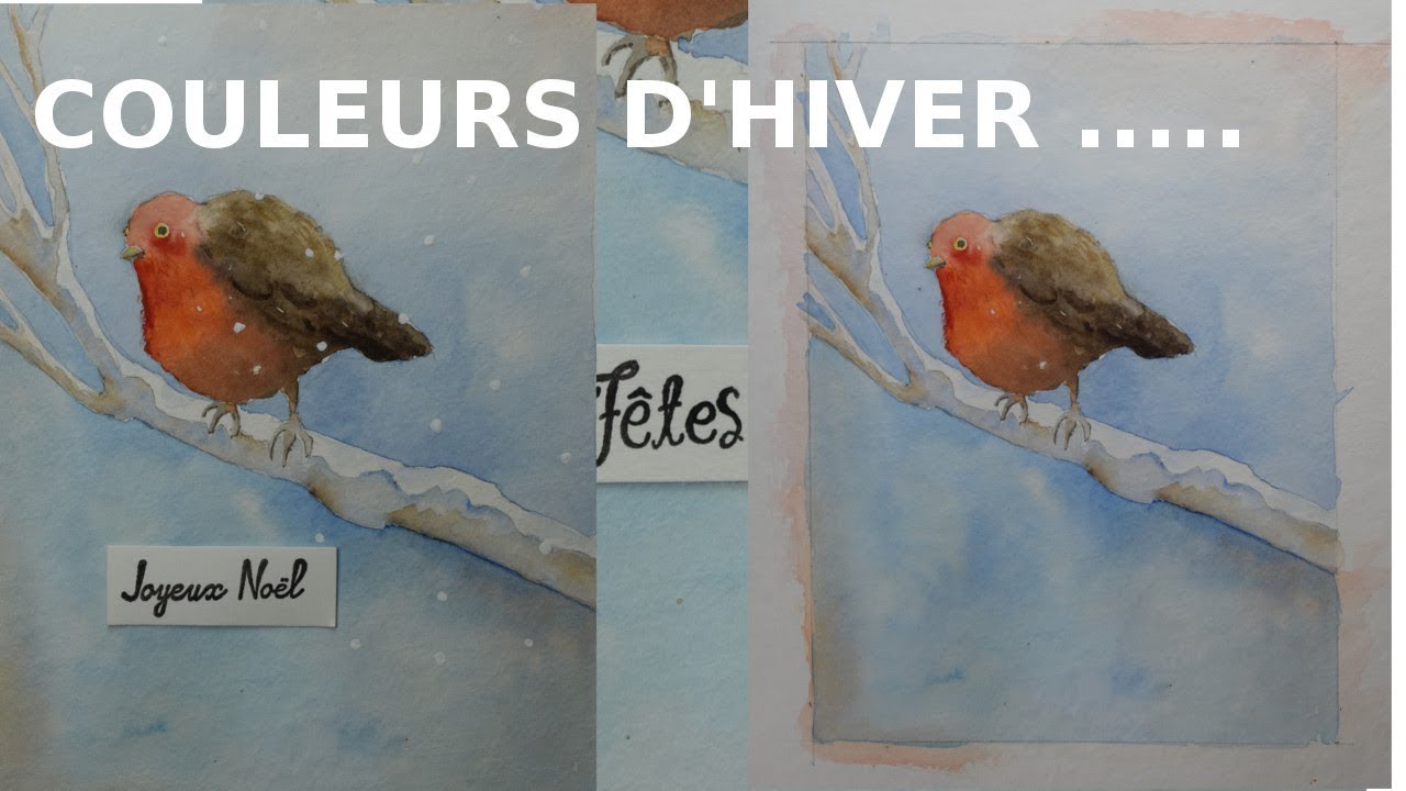 COMMENT APPRENDRE L'AQUARELLE 5 : PEINDRE UN OISEAU