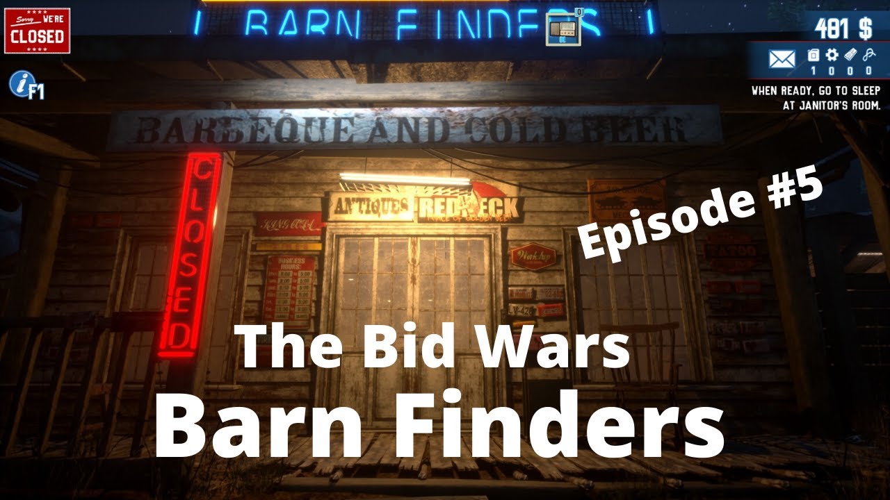Barn Finders Episode 5 Bid Wars YouTube