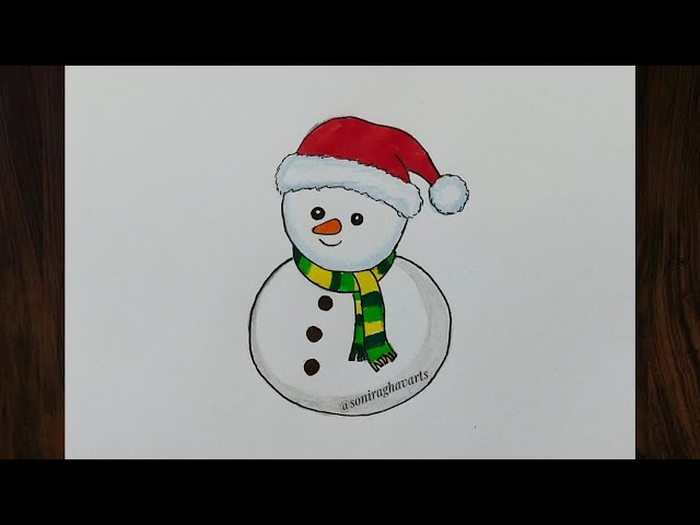 Easy snowman drawing for kids [WATCH] | Lifestyle Videos - News9live