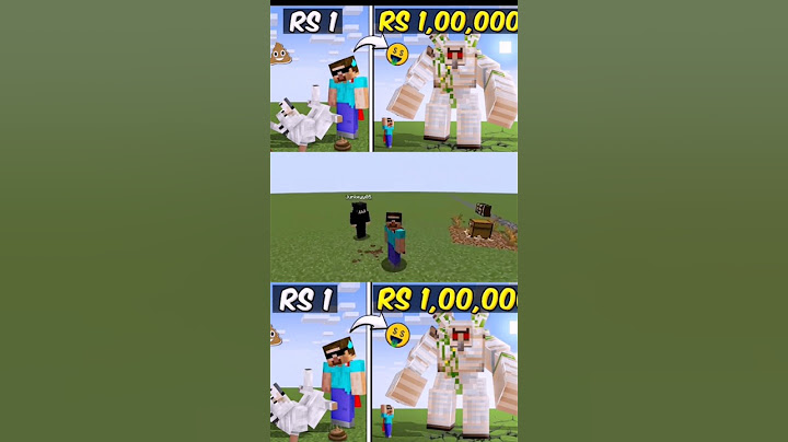 Rs1 vs Rs1,00,000 Giant Mob Build Battle in Minecraft #minecraft #pubgmobile #proboiz95 #trending