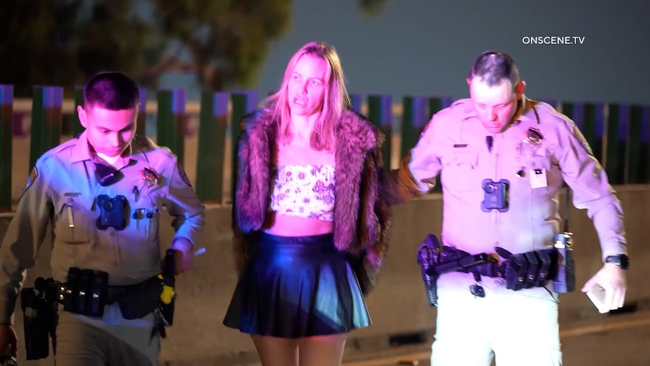 Drunk Woman Drives Wrong Way and Crashes Head-On