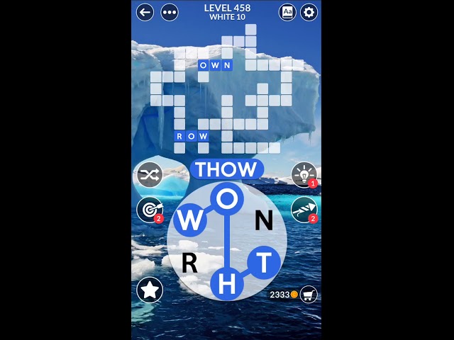 Wordscapes Level 458 | Answers - YouTube
