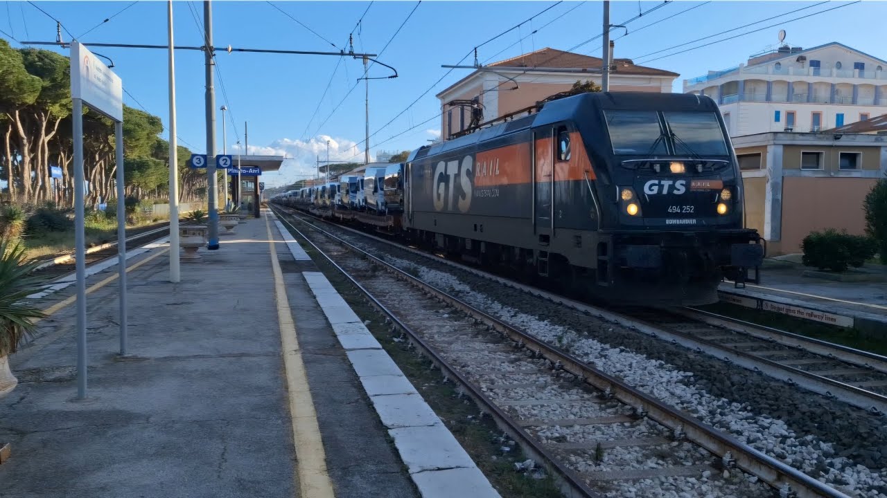 [4k] Treni di Gennaio in Adriatica