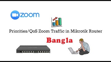 ZOOM Traffic Priorities using Mikrotik Router | Bangla #zoom #mikrotik #qos #queue #bandwidthcontrol