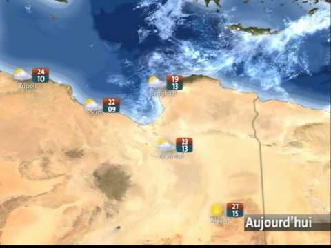 La Météo De Medi1 TV Lundi 30 Mars 2015 