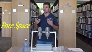 Porosity Experiment for the Groundwater Flow Model