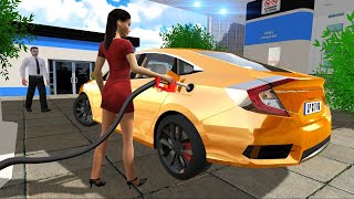 Car Simulator Civic: City Driving - Android iOS Gameplay screenshot 2