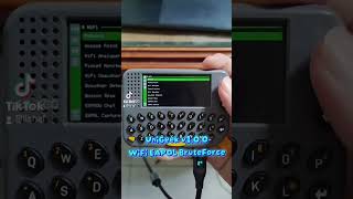 UniGeek WiFi password recovery on device with lilygo t lora pager
