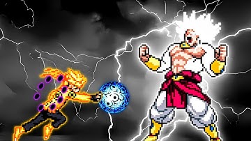 Naruto Final OP (all form) (New) VS Limit Break Broly SSJ4 OP in Jump Force Mugen