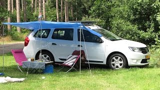 Dacia Logan MCV II (2015) ombouw tot Mini Camper (versie 1)