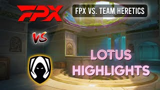 FPX vs. Team Heretics ALL Lotus Highlights 🌸 - VCT Masters Shanghai by Drop The Spike | VALORANT 22 views 6 days ago 6 minutes, 20 seconds