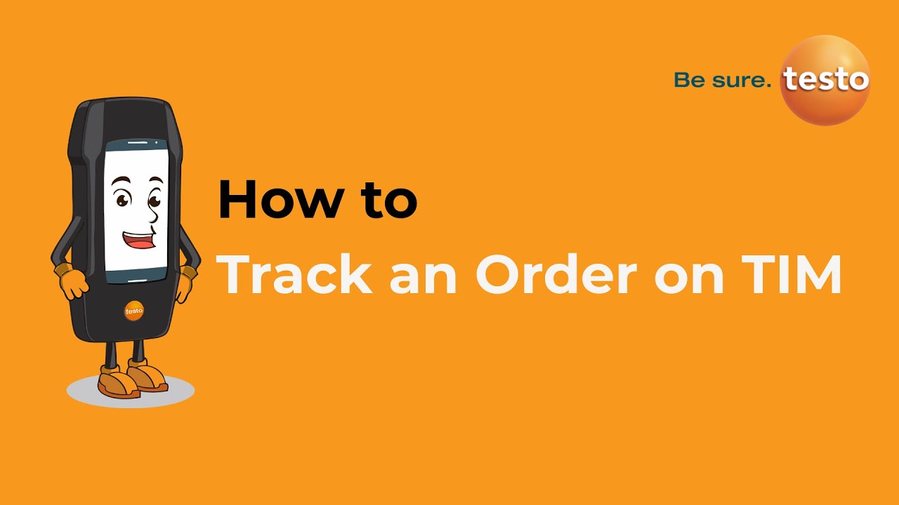 How to Track a Service Order - Testo Instruments Manager