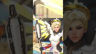 Battle Mercy Play Of The Game #shorts #mercy #overwatch