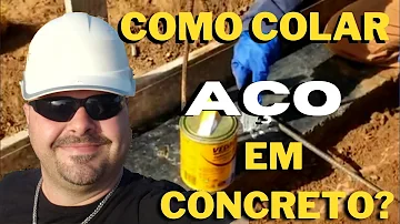 Qual a cola que cola concreto?