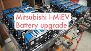 Mitsubishi I-MiEV battery upgrade with CATL battery cell