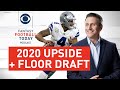 Highest UPSIDE and FLOOR Picks - LIVE Fantasy draft | Fantasy Football Today