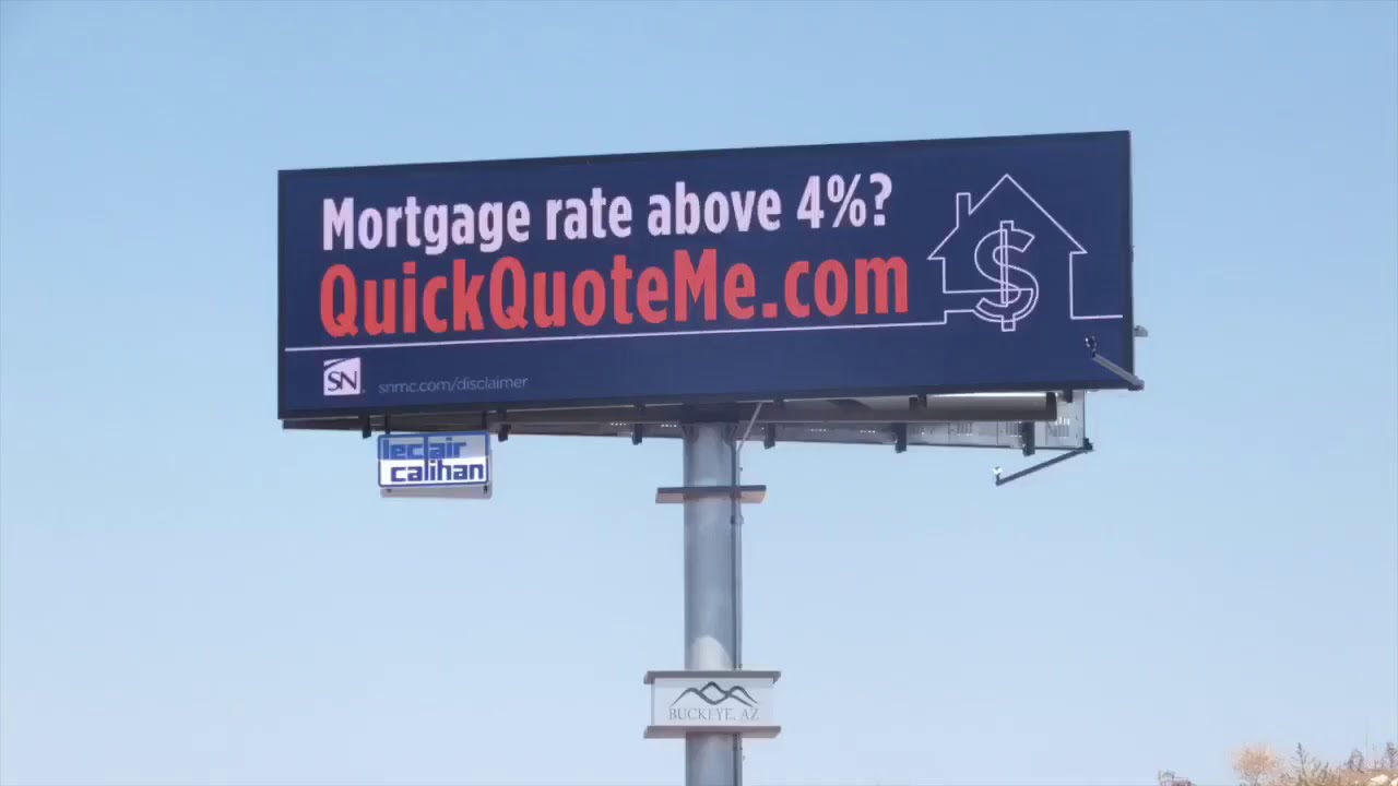 Phoenix, AZ Digital Billboard Campaign LeClair Calihan & Security National Mortgage