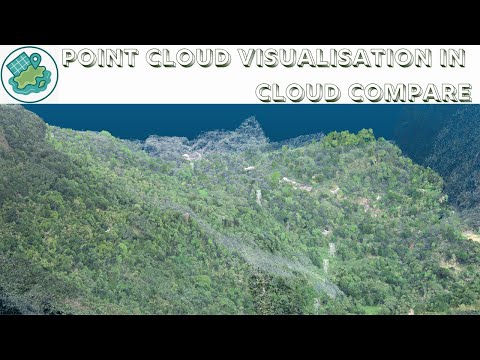 Point Cloud Visualization Using Cloud Compare