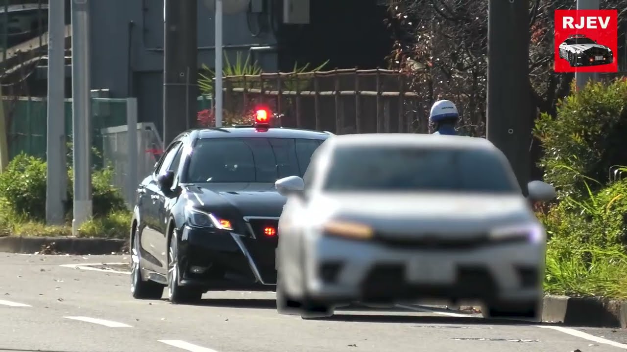 違反しても優しく接する神奈川県警察 覆面パトカーの隊員さん