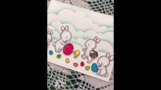 Happy Easter everyone! #papercraft #cute Easter interactive card!