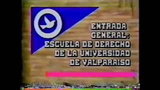 Continuidad Tanda Cierre Transmisiones Ucv Televisión Finales 1991