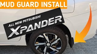 MudGuard Install Mitsubishi Xpander | DIY