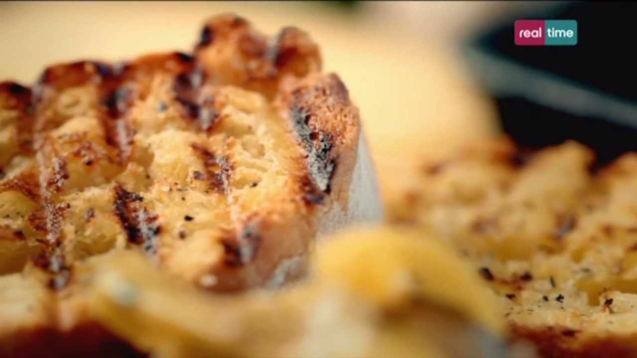 Cucina con Ramsay # 81:  Lasagne con funghi, porri e bruschetta