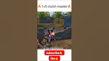 wait for end 🤯🤯 ! 1v5 Clutch FTW | Insane Skills | BGMI Highlights
