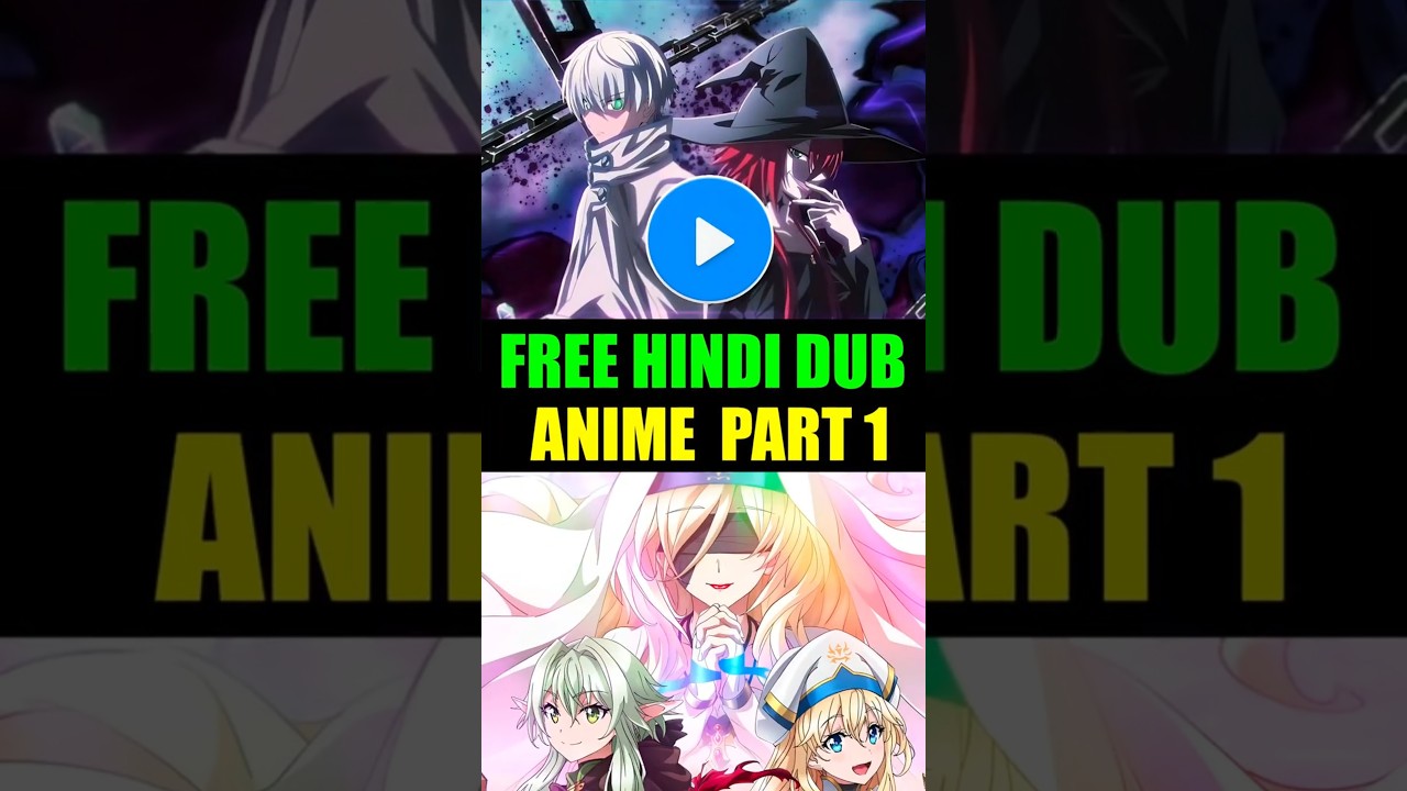 Top 10 Hindi Dub Anime Available On Mx Player 🔥