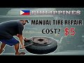 TIRE REPAIR Philippines Edition Vlog #1