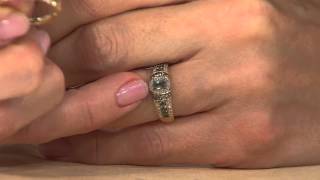 0 50 ct tw Alexandrite ct tw Diamond Ring 14K Gold with Jennifer Coffey