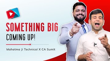 Something special coming up! | ft. @MahatmajiTechnical @WeMakeCreators