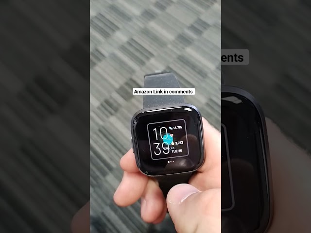 Fitbit versa 2 , changing the clock display #fitbitversa2 #fitbit #watch #fitness