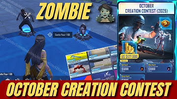 PUBG WOW OCTOBER CREATION CONTEST 2025 | MONSTER CARNIVAL OCTOBER CREATION CONTEST