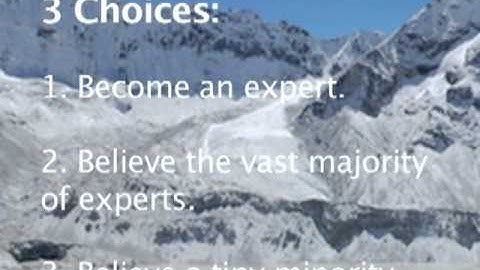 Climate Consensus:  A Cautionary Tale, Part 1/2