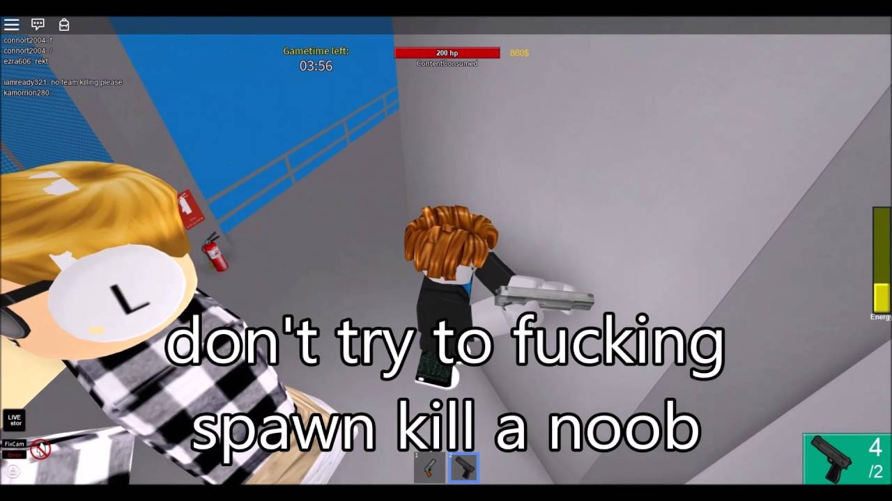 Playing as a noob in R2D :P