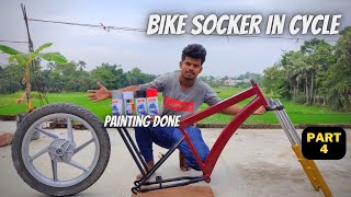 Modified Cycle - Cafe Racer Cycle Full Painting Done Part - 4