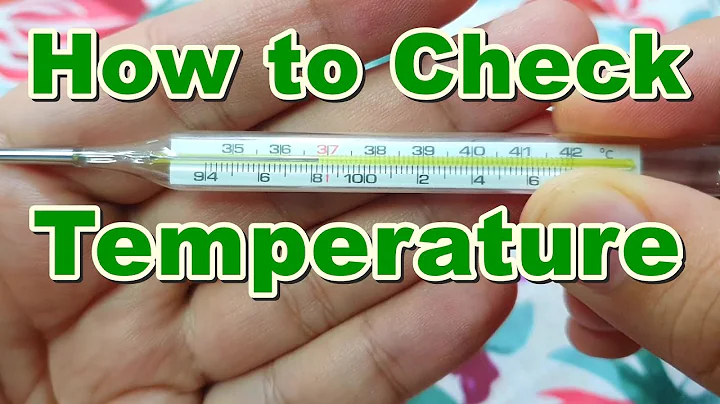 How to Check Temperature / Fever at Home Using a Mercury Thermometer | Normal Value - DayDayNews