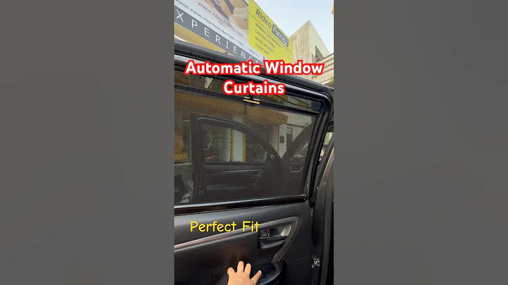Automatic Car Sunshades | Car Sun shades | RideoFrenzy sunshades for car #sunshades #zblack