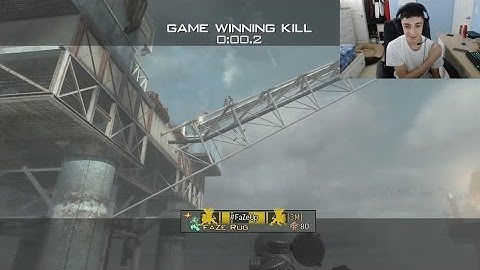 OUT OF THE MAP TRICKSHOTTING FACEOFF!! (MW3) | FaZe Rug