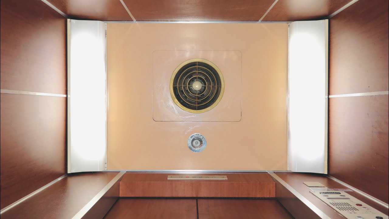 温泉旅館の古いエレベーター　ﾌｼﾞﾃｯｸ製ｽｰﾊﾟｰﾀﾞｲﾝ