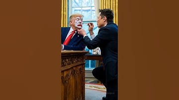 Thumbnail of elon musk making up trump 👏 😆 🤣 😂 #oldies  #trumpnews #elonmusk