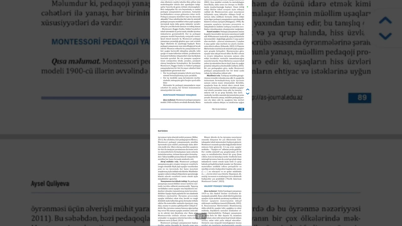 Arti resmi mektebeqeder Montesorri,Emilia,Valdorf tehsil sistemi Şehane Arif(wp055-364-98-86)