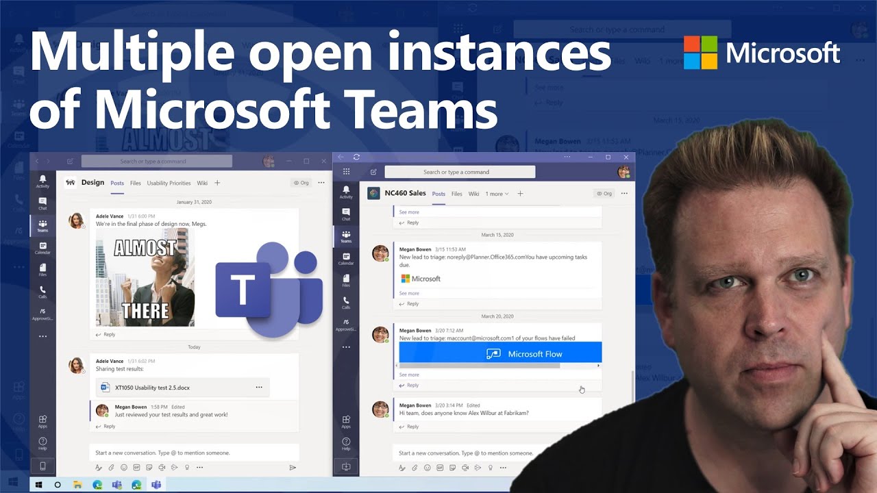 How To Open Multiple Instances Of Microsoft Teams Youtube