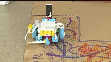 Local students learn how to code with Lego robots