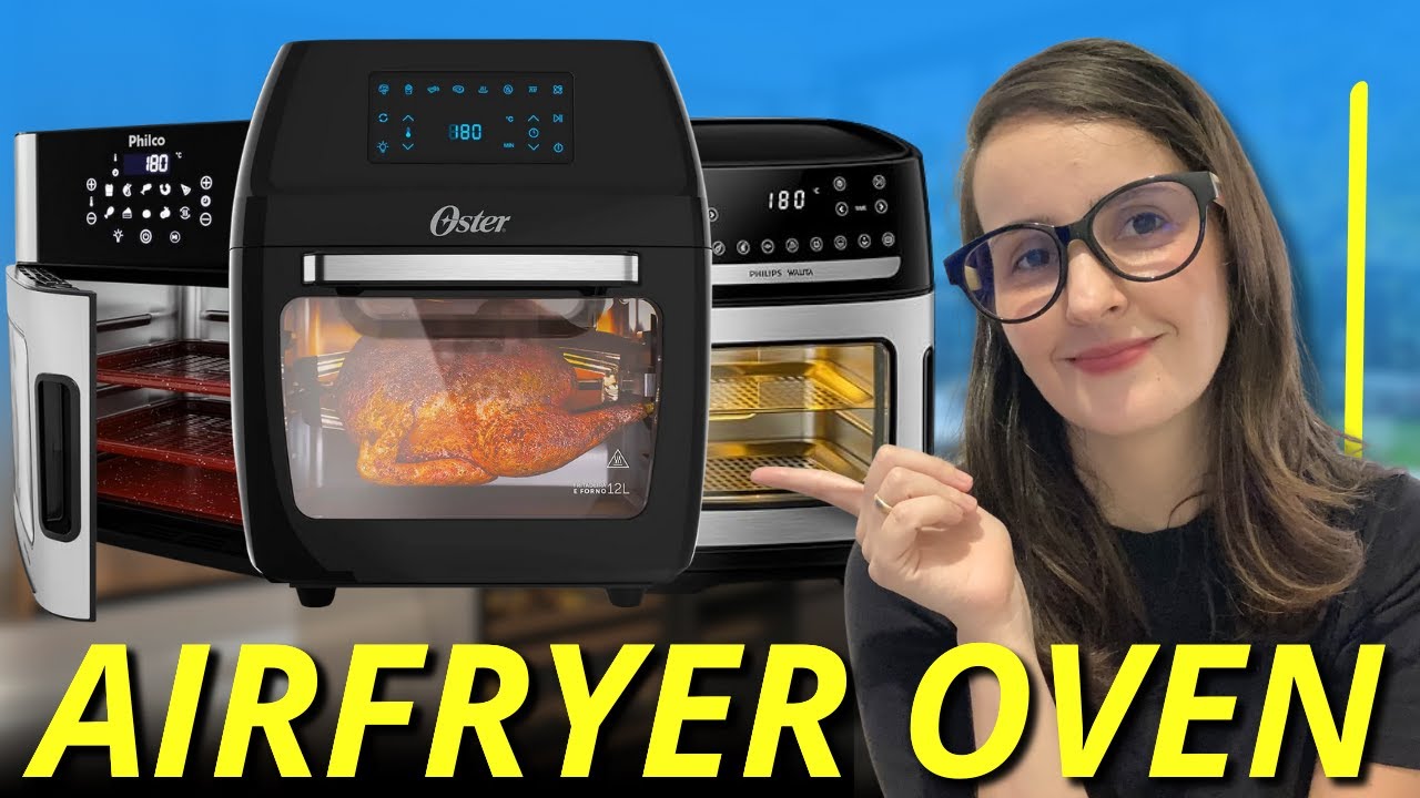 MELHORES AIRFRYERS OVEN 2026 | O Guia Completo pra você NÃO SE ARREPENDER!