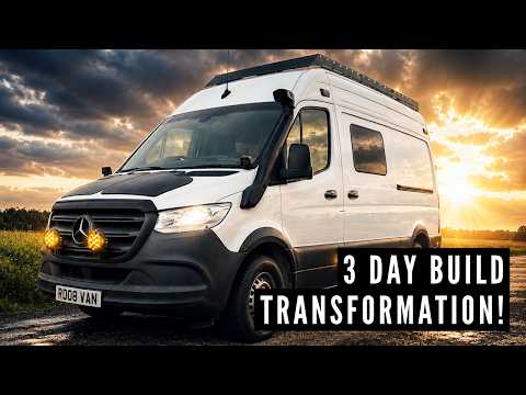 My Sprinter Van Looked COMPLETELY Different After Just 3 Days