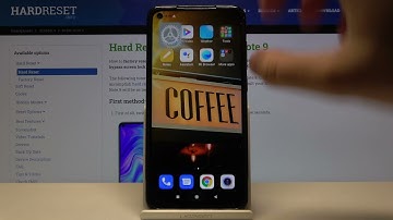 How to Set Up Face Unlock in XIAOMI Redmi Note 9 – Find Face Unlock Option