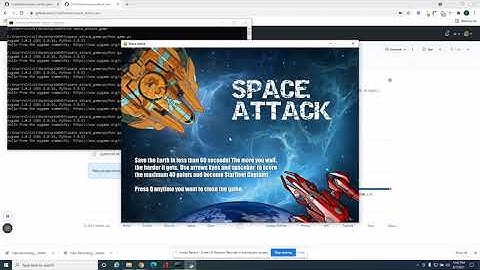 Python Arcade Game with PyGame - Space Attack