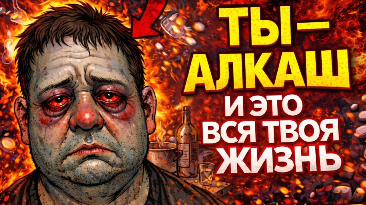 ТЫ - АЛКАШ, И ЭТО ВСЯ ТВОЯ ЖИЗНЬ.